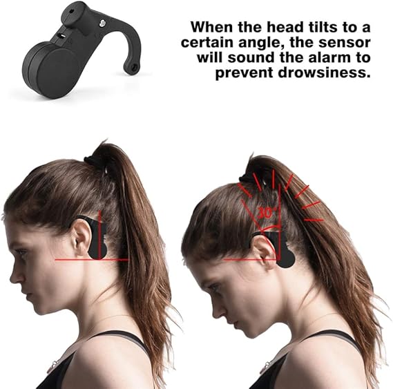 Ear-Mounted Anti-Sleep Alarm for Drivers