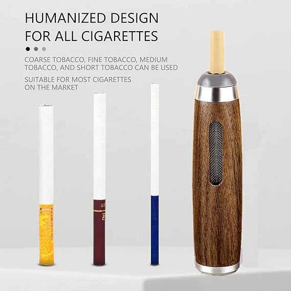 Wooden Handheld Portable Ashtray