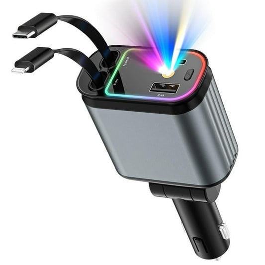 Star-light 4-in-1 120Watt Fast Car Charger