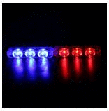 Red and Blue Light Flashers