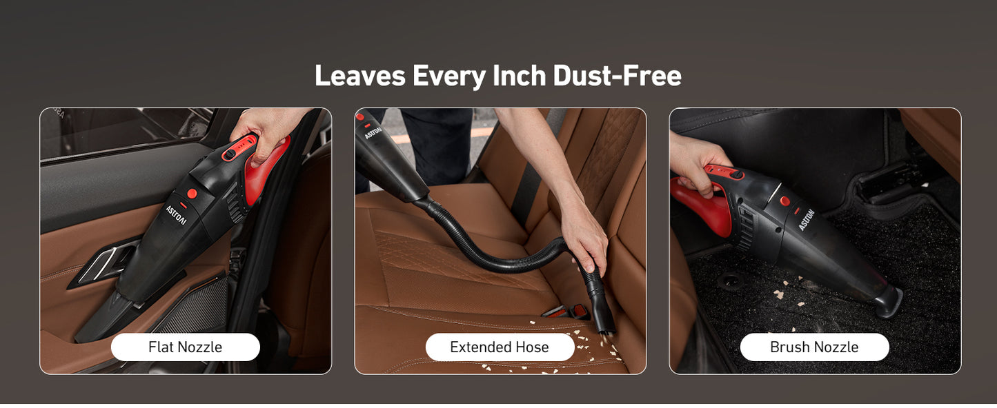 4 in 1 Dry and Wet 120W Car Vacuum Cleaner