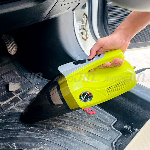 4 in 1 Dry and Wet 120W Car Vacuum Cleaner