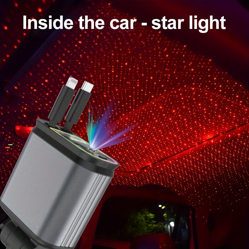Star-light 4-in-1 120Watt Fast Car Charger