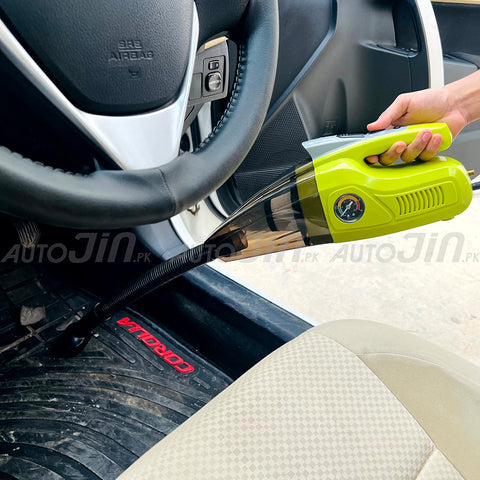 4 in 1 Dry and Wet 120W Car Vacuum Cleaner